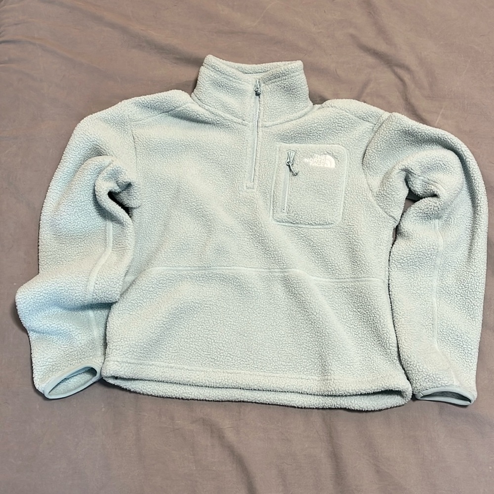 The North Face Sky Blue Fleece Jacket